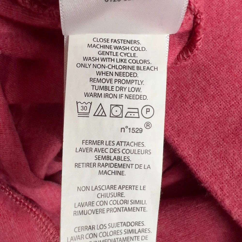 Polo Ralph Lauren Sweatshirt Mens M Salmon Pink 1/4 Zip Up Preppy Pony Pullover